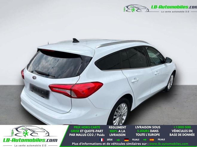 Ford Focus 2.0 EcoBlue 150 BVA Blanc de 2021