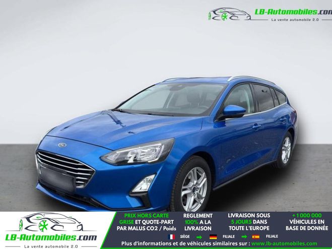 Ford Focus 1.0 EcoBoost 125 mHEV BVA Bleu M�tallique de 2020