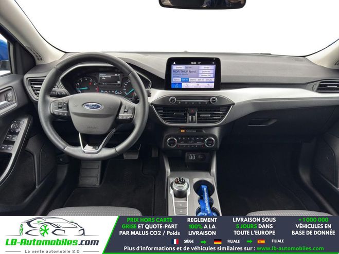 Ford Focus 1.0 EcoBoost 125 mHEV BVA Bleu M�tallique de 2020