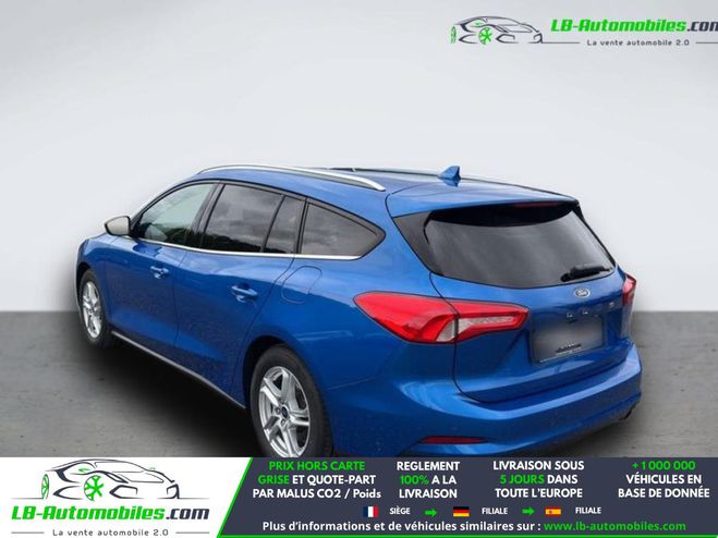Ford Focus 1.0 EcoBoost 125 mHEV BVA Bleu M�tallique de 2020