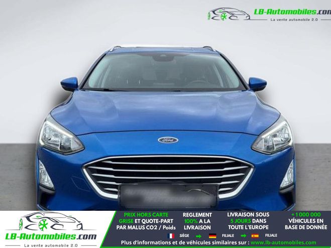 Ford Focus 1.0 EcoBoost 125 mHEV BVA Bleu M�tallique de 2020