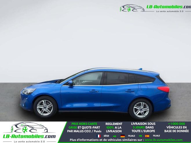 Ford Focus 1.0 EcoBoost 125 mHEV BVA Bleu M�tallique de 2020