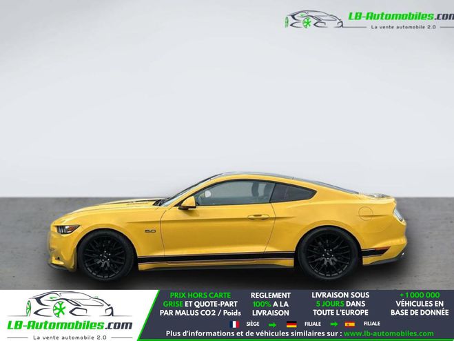 Ford Mustang 5.0 421 BVM Jaune de 2015
