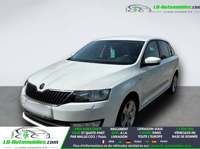Skoda Rapid 1.0 TSI 110 ch  BVM Blanc de 2017