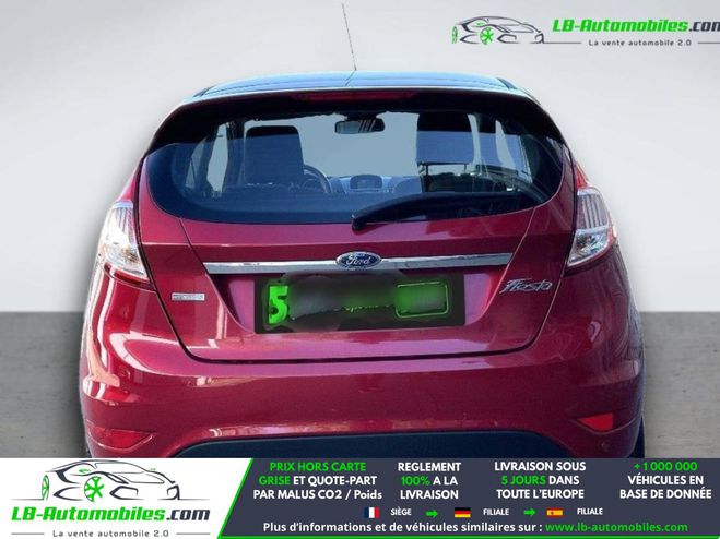 Ford Fiesta 1.0 EcoBoost 100 ch BVM Rouge M�tallique de 2017
