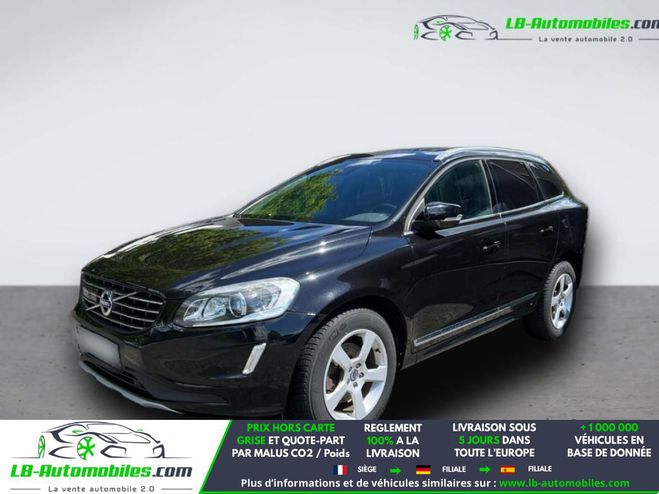 Volvo XC60 D5 AWD 220 ch BVA Noir M�tallique de 2017
