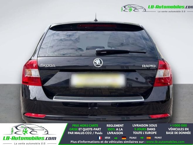 Skoda Rapid 1.2 TSI 90 ch BVA Noir M�tallique de 2015