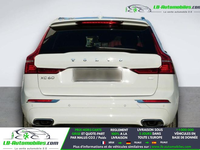 Volvo XC60 T6 AWD 253 ch + 87 ch BVA Blanc de 2021