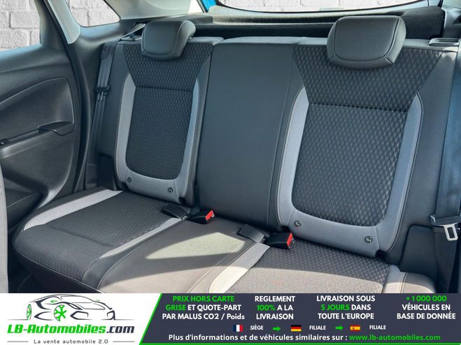 Opel Crossland X 1.2 Turbo 110 ch BVA Bleu M�tallique de 2018