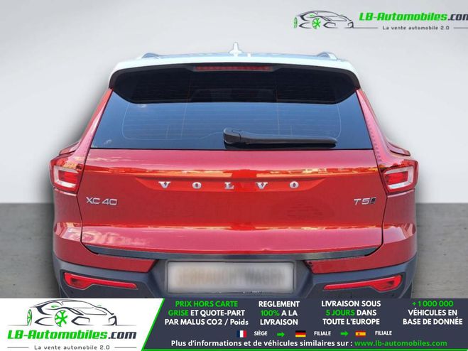 Volvo XC40 T5 AWD 247 ch BVA Rouge M�tallique de 2018