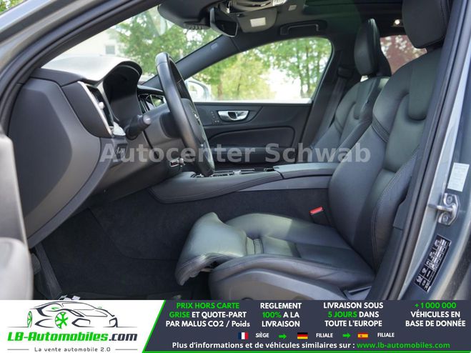 Volvo V60 T6 AWD 253 ch + 145 ch BVA Gris M�tallique de 2020