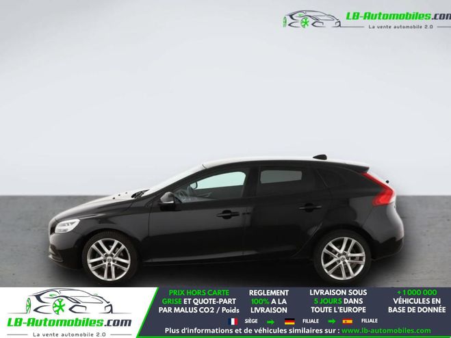 Volvo V40 T2 122 ch BVM Noir M�tallique de 2017
