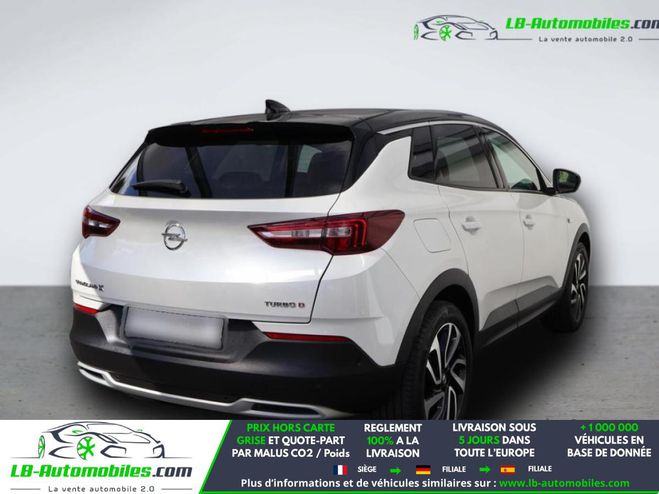 Opel Grandland X 2.0 D 177 ch BVA Blanc de 2019