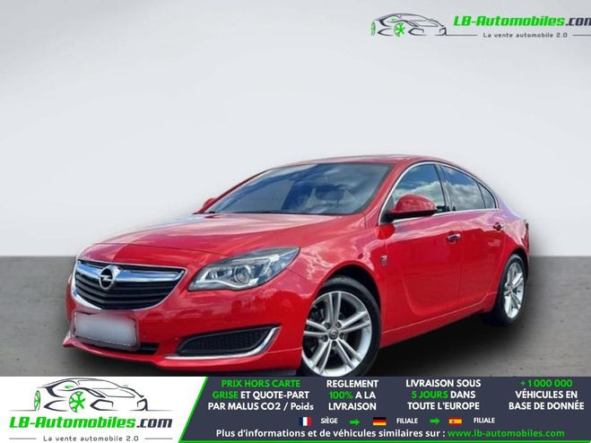 Opel Insignia 1.6 Turbo 170 ch BVM Rouge de 2016