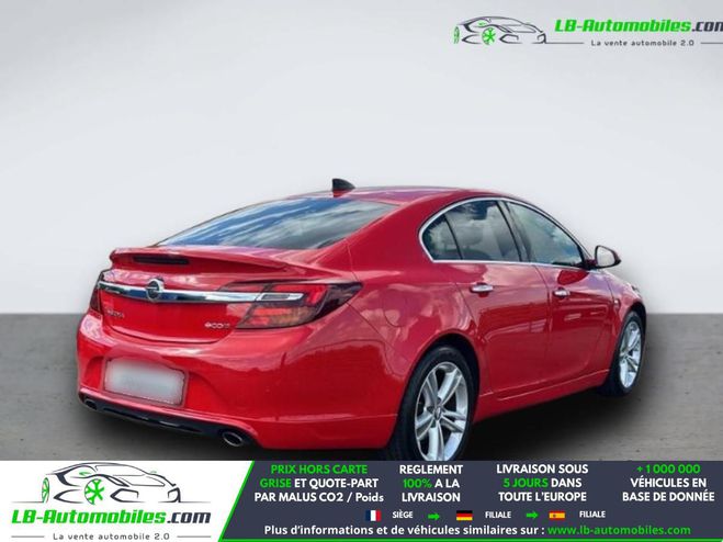 Opel Insignia 1.6 Turbo 170 ch BVM Rouge de 2016