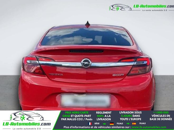 Opel Insignia 1.6 Turbo 170 ch BVM Rouge de 2016