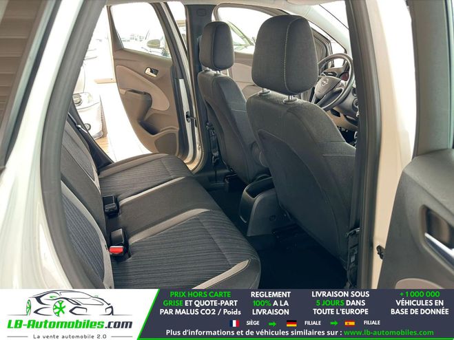 Opel Crossland X 1.2 Turbo 110 ch BVM Blanc de 2019