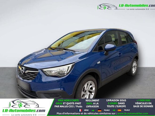 Opel Crossland X 1.2 Turbo 110 ch BVM Bleu de 2019