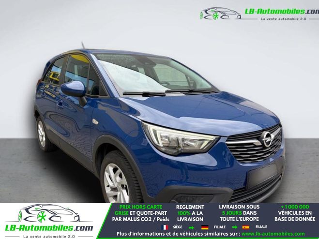 Opel Crossland X 1.2 Turbo 110 ch BVM Bleu de 2019