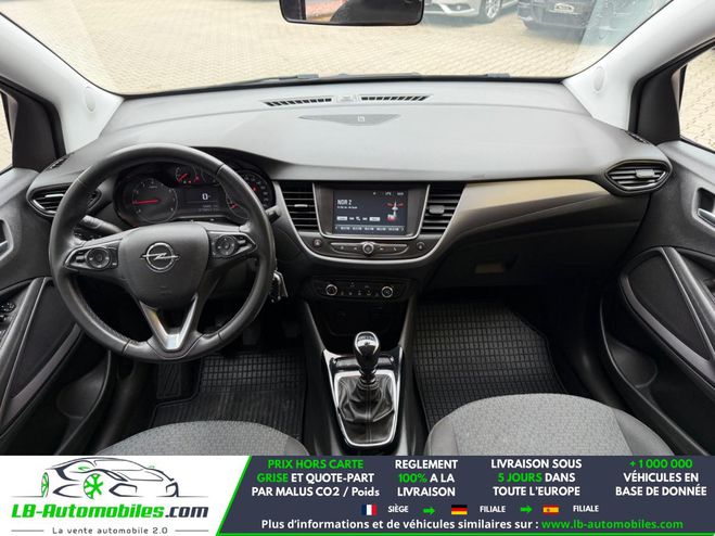 Opel Crossland X 1.2 Turbo 110 ch BVM Bleu de 2019