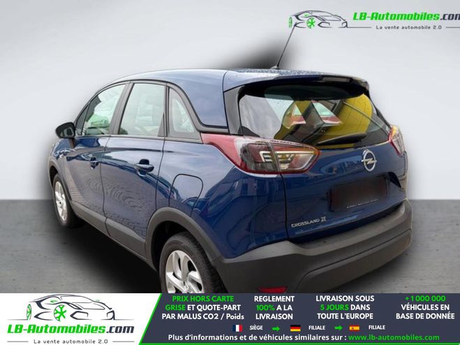 Opel Crossland X 1.2 Turbo 110 ch BVM Bleu de 2019
