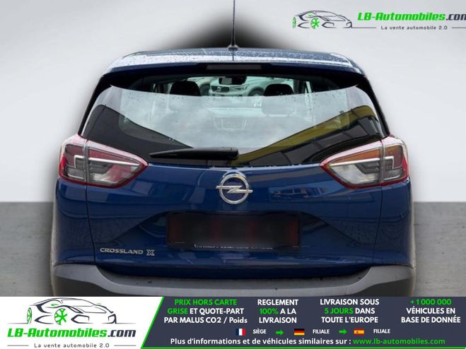Opel Crossland X 1.2 Turbo 110 ch BVM Bleu de 2019