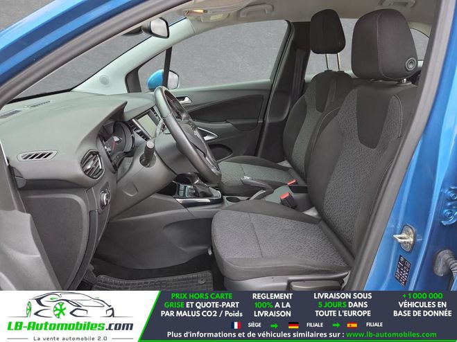 Opel Crossland X 1.2 83 ch Bleu M�tallique de 2017