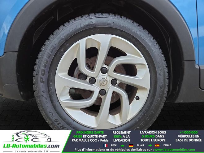 Opel Crossland X 1.2 83 ch Bleu M�tallique de 2017