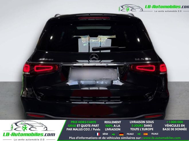 Mercedes GLS 63 AMG EQBoost BVA 4-Matic+ Noir M�tallique de 2021