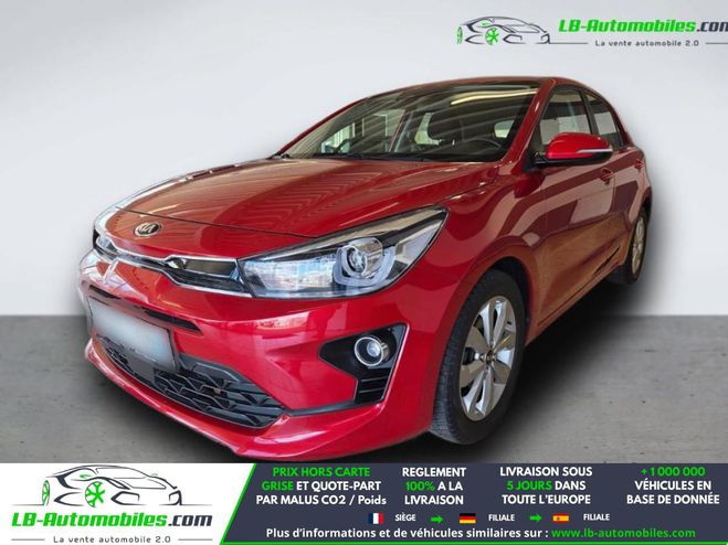 Kia Rio 1.0 T-GDi 100 ch BVM Rouge M�tallique de 2021