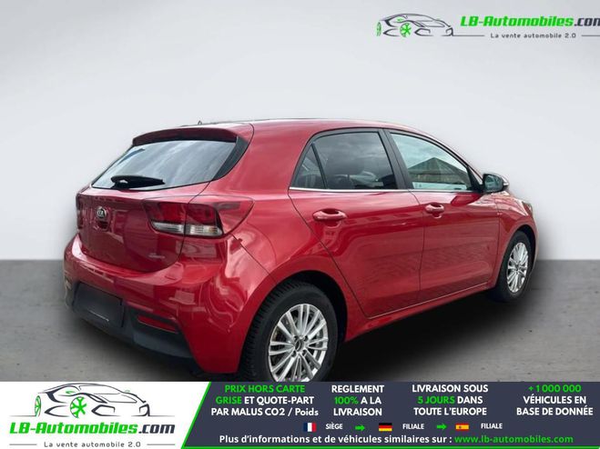 Kia Rio 1.0L T-GDi 100 ch BVM Rouge M�tallique de 2017