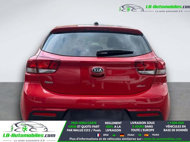 Kia Rio 1.0L T-GDi 100 ch BVM Rouge M�tallique de 2017