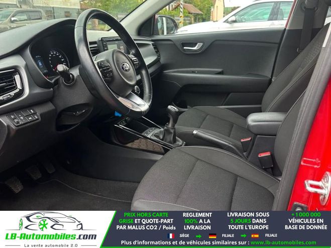 Kia Rio 1.0L T-GDi 100 ch BVM Rouge M�tallique de 2017