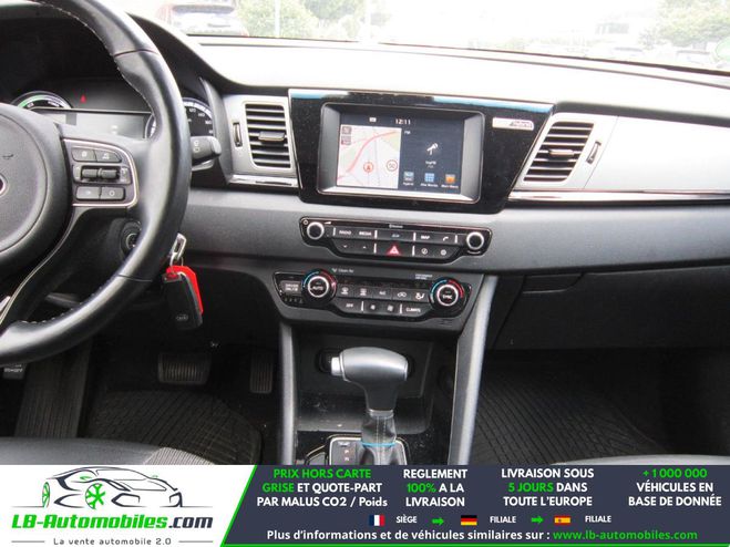 Kia Niro 1.6 GDi Hybride Rechargeable 141 ch BVA Rouge M�tallique de 2017