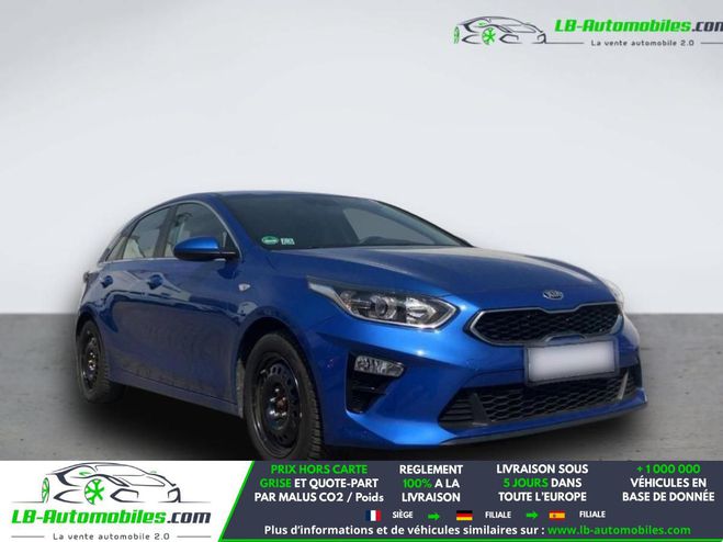Kia Ceed 1.0 T-GDi 100 ch BVM Bleu M�tallique de 2019