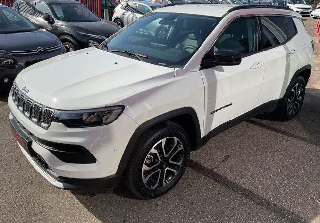 Jeep Compass 1.3 TURBO T4 190CH PHEV 4XE LIMITED AT6  Blanc de 2022