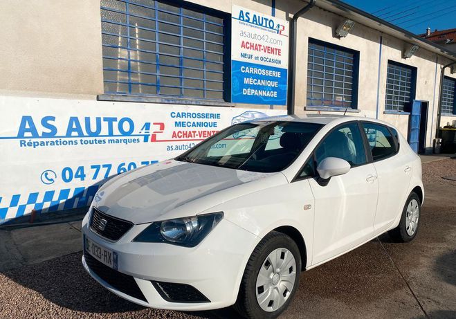 Seat Ibiza SOCIETE 2 place 1.2 70CH REFERENCE 5P Blanc de 2014