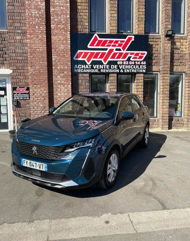 Peugeot 3008 HDi 130 ? 1�re main Garantie 1 an Bleu de 2021