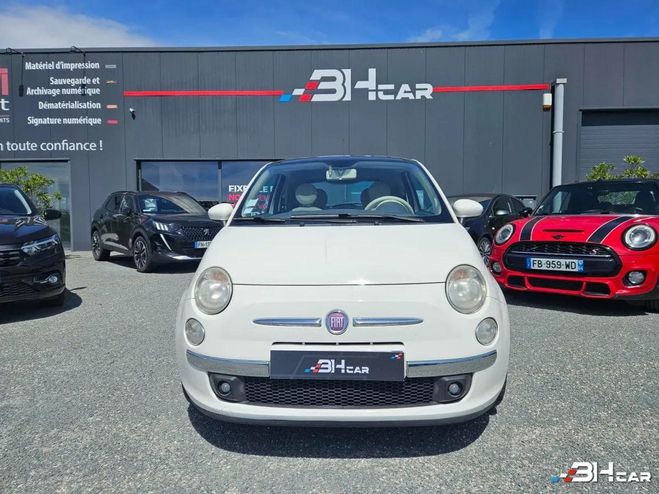 Fiat 500 1.2 70 LOUNGE Blanc de 2011