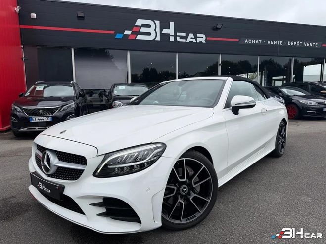 Mercedes Classe C CABRIOLET 2.0 220 D 195 AMG LINE 9G-TRON Blanc de 2020