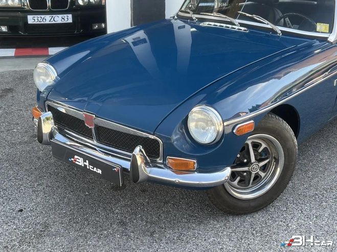 MG MGB B 1.8 92cv 1972 / SUIVI D'ENTRETIEN / DO Bleu de 1972
