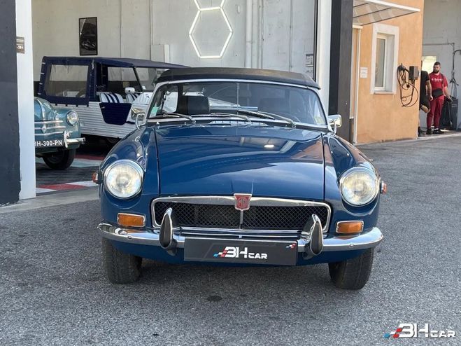 MG MGB B 1.8 92cv 1972 / SUIVI D'ENTRETIEN / DO Bleu de 1972