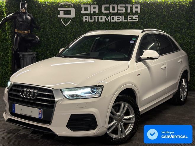 Audi Q3 PHASE 2 S-LINE 1.4 TFSI COD 150 Cv 1ERE  Blanc de 2015