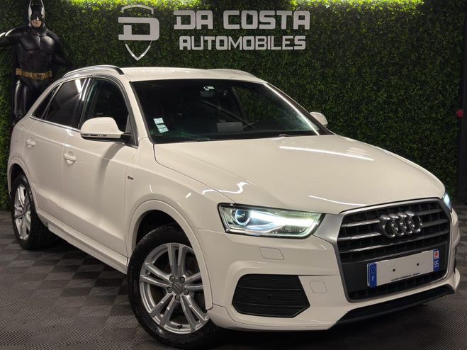 Audi Q3 PHASE 2 S-LINE 1.4 TFSI COD 150 Cv 1ERE  Blanc de 2015