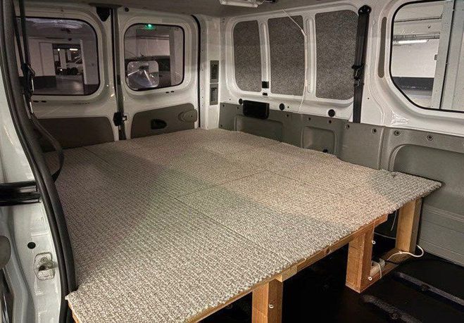 Opel Vivaro idem trafic 6places 2.0 16v essence GPL  Blanc de 2008