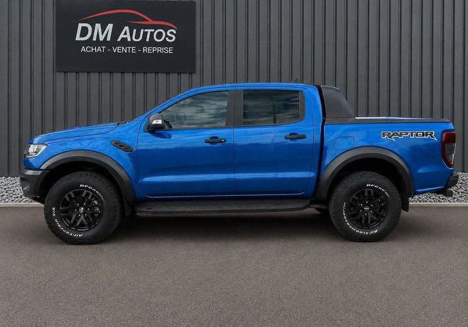 Ford Ranger raptor 213ch double cabine bva10 camera  Bleu de 2019