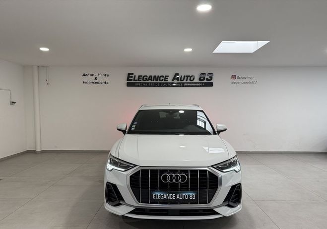 Audi Q3 35 TFSI 150CH S LINE TRONIC 7 VIRTUAL CO Blanc de 2019