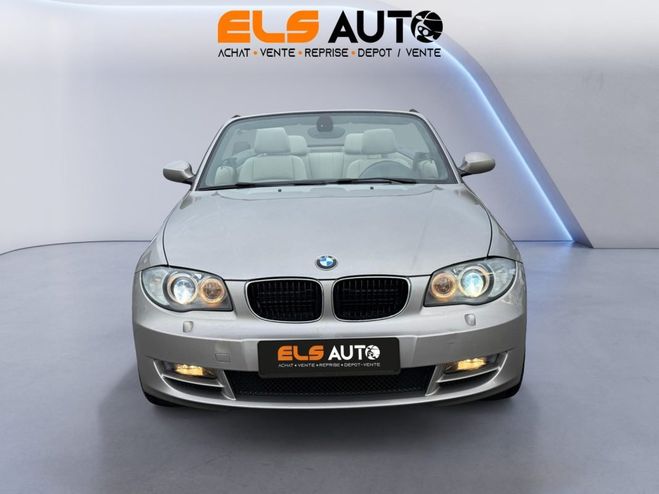 BMW Serie 1 118i 143ch Cabriolet Boite Auto Gris M�tallis� de 2008