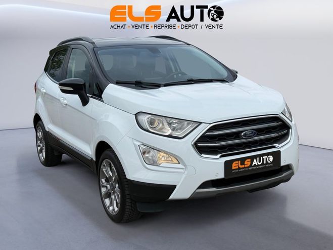 Ford Ecosport 1.5 TDCI 100ch Titanium 1.Main Blanc M�tallis� de 2018