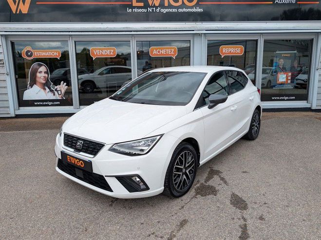 Seat Ibiza 1.0 tsi 95ch xcellence camera recul appl Blanc de 2021